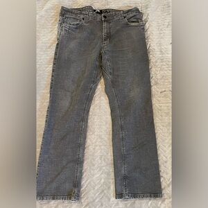 Off‎ the Grid taper fit jeans mens size 38x32 gray pre-owned condition